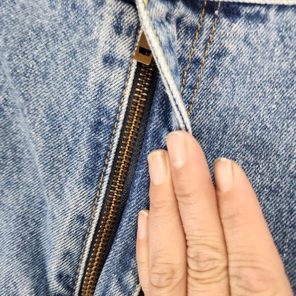 Levis Jeans Mens 42x32 Blue Retired 560 High Rise Loose Fit Straight Leg - Picture 3 of 13